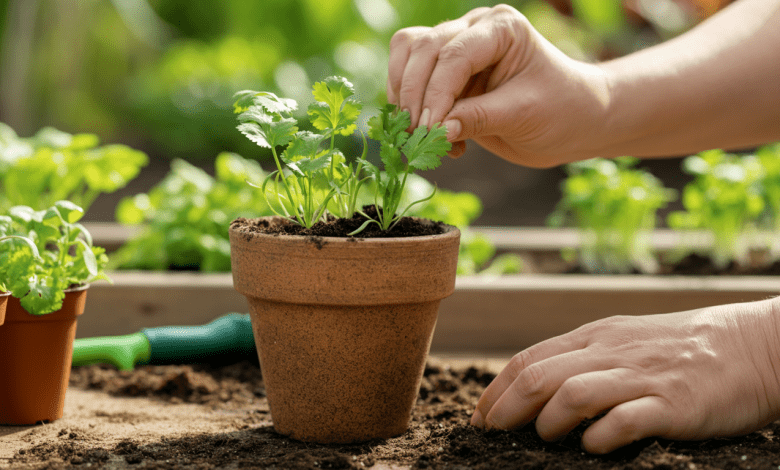 Como plantar coentro
