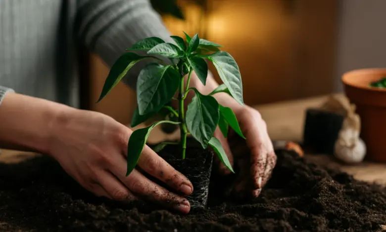 Como plantar pimentao
