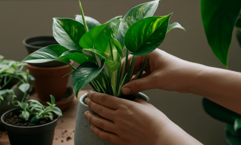 como plantar Jiboia