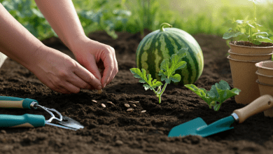 como plantar melancia