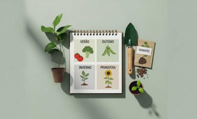 Calendário de plantio: o que plantar em cada estação no Brasil