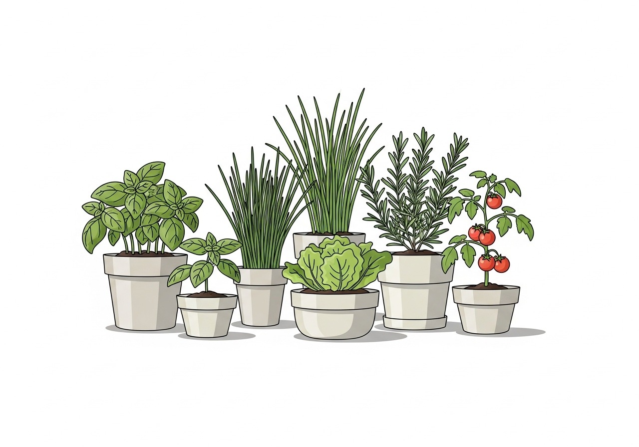 2. Escolha Suas Estrelas Verdes: O Que Plantar?