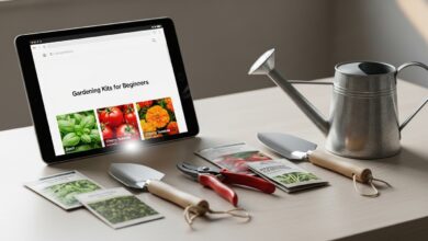 Comprar kit de jardinagem para iniciantes online