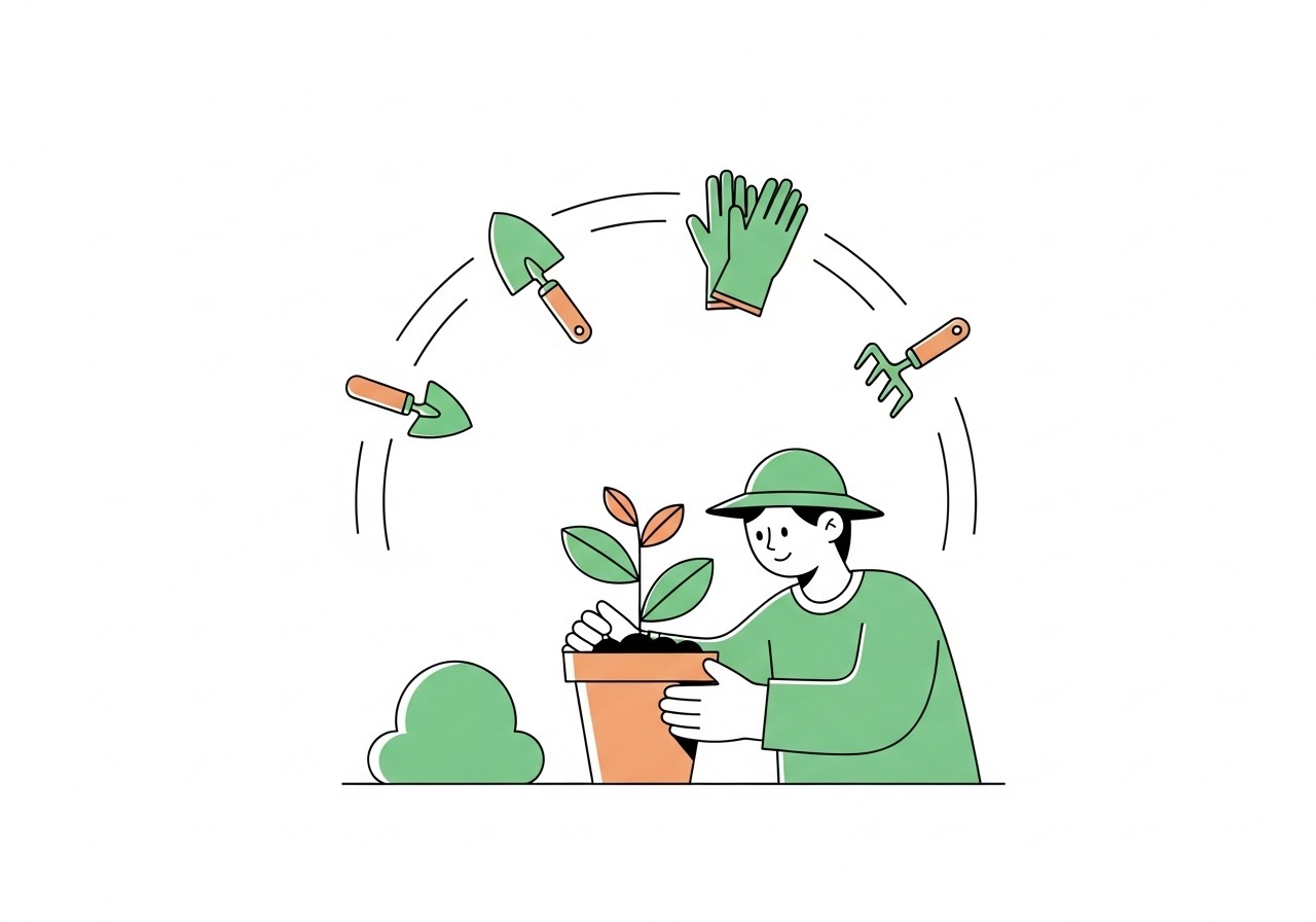 Por que um kit de jardinagem é a sua melhor amiga?