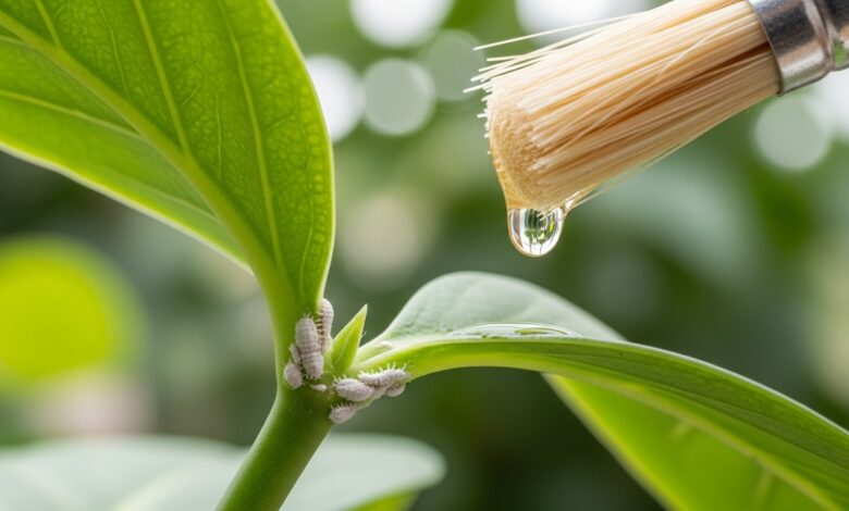 Como acabar com as cochonilhas das plantas.