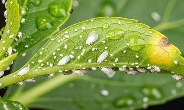 Como acabar com mosca branca nas plantas.